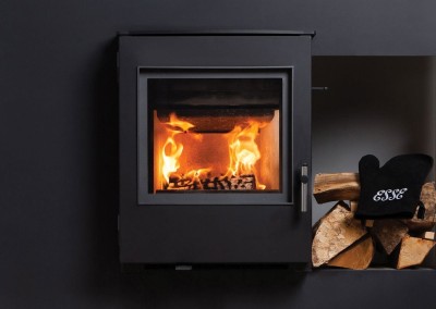 wall mounted ESSE inset stove