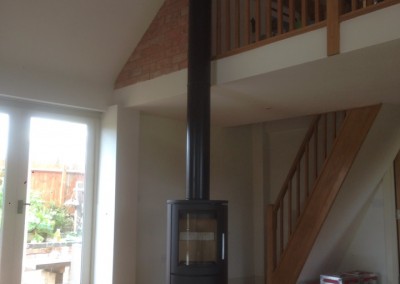 May 2016 - Twinwall with freestanding stove